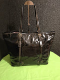 Dooney Bourke Black  Shoulderbag Shopper Travel Tote Carryall with Wallet MINT