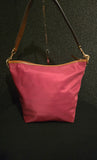 Dooney Bourke Nylon Leather  Slouchy Hobo Shoulderbag Satchel with Match Accessory