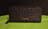 Calvin Klein Black Nylon Crossbody Shoulderbag Satchel with BONUS Wallet