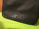 Calvin Klein Black Nylon Crossbody Shoulderbag Satchel with BONUS Wallet