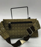 Coach Vintage Italian Bon Voyage Signature Belt Bag Fanny Pack Waist Bag