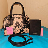 Kate Spade Gardenia Satchel Crossbody Shoulderbag with BONUS Accessory~BRAND NEW