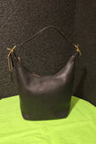 Coach 9823 Vintage  USA Leather Brass Bucket Hobo Shoulderbag with BONUS Wallet